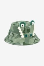 Next - Green Crocodile Bucket Hat