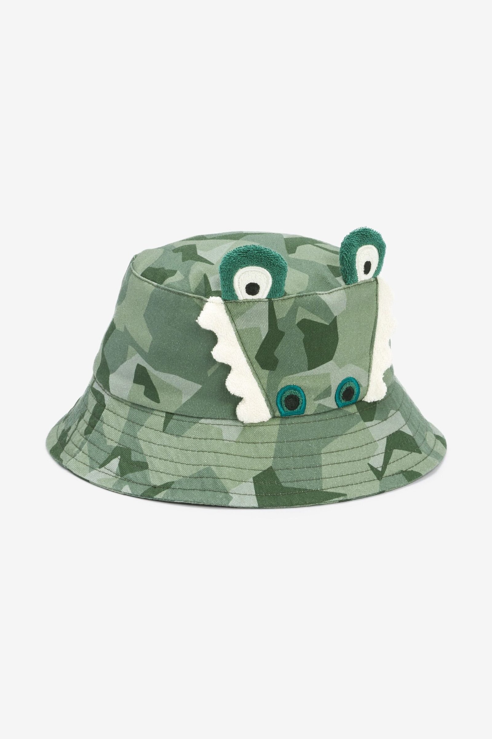 C18437s Next - Green Crocodile Bucket Hat - Image 1