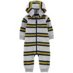 Carters-T Infant Boys Striped Sherpa