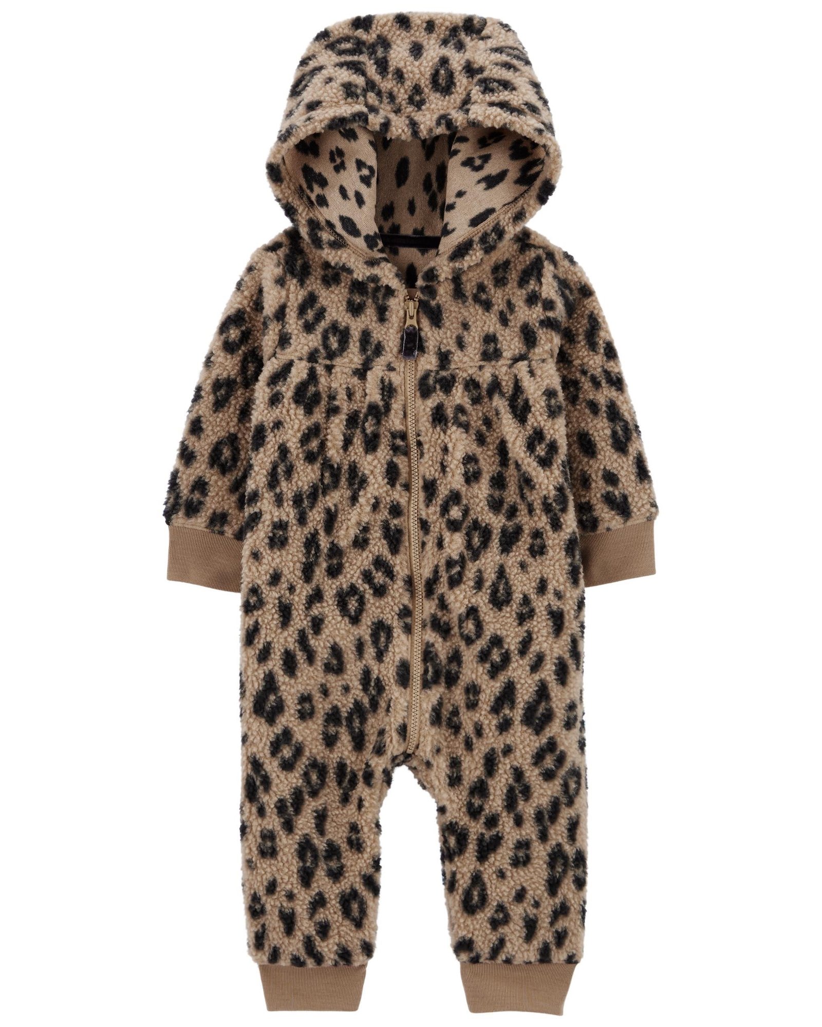 img_8778 Carters-T Leopard Sherpa Jumpsuit - Image 1