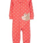 Carters-T Teal Baby 1-Piece Pastel 100% Snug Fit Cotton Romper Pajamas