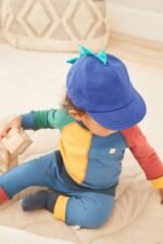 Next - Blue/Green 2 Pack Baby Caps - Image 2