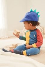 Next - Blue/Green 2 Pack Baby Caps - Image 3