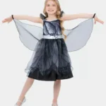Tu Clothing - 3 Piece Gothic Moth Dress Up Costume