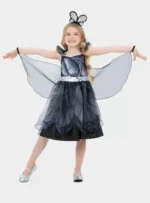 Tu Clothing - 3 Piece Gothic Moth Dress Up Costume