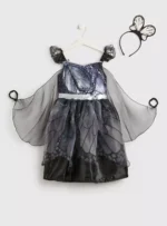 Tu Clothing - 3 Piece Gothic Moth Dress Up Costume - Image 2