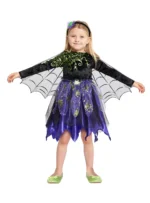 Tu Clothing - Black & Purple Spider Fairy Costume
