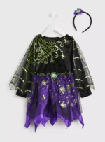 Tu Clothing - Black & Purple Spider Fairy Costume - Image 3