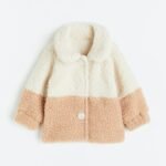 H&M - Collared teddy jacket