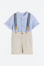 H&M - 2-piece Set with Suspenders