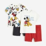 H&M - 2-pack cotton pyjamas Red/Disney