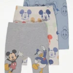 George - Disney Mickey Mouse Character Leggings 3 Pack