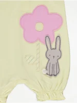 George - Floral Polka Dot Frill Rompers 2 Pack - Image 2