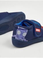 George - Marvel Spidey and Friends Navy Cupsole Slippers - Image 3