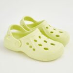 George - Lime Green Clogs