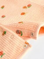 Next - Fluro Green/ Orange Floral 2 Pack Baby T-Shirts and Shorts Set - Image 3