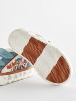 Next - Neutral Blue Paw Patrol Wide Fit (G) Two Strap Touch Fastening Shoes - Image 4