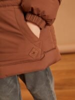 Next - Brown Bear Padded Coat - Image 5