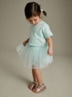 Next - Aqua Blue T-Shirt and Skirt Set