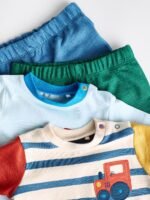 Next - Bright Baby T-Shirts And Shorts Set 2 Pack - Image 4