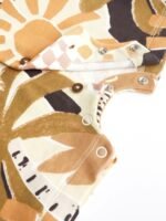 Next - Monochrome Palm Baby Jersey Vest Rompers 3 Pack - Image 6