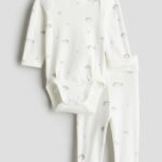 H&M 2-piece cotton jersey set