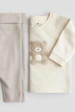 H&M 2-piece cotton set - Image 2