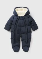 Matalan - Baby Navy Showerproof Snowsuit