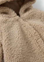 Matalan - Baby Brown Borg Snowsuit - Image 2