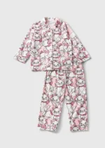 MATALAN Disney Girls Pink Marie Fleece Pyjama Set
