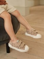 Next Neutral Smile Touch Fastening Bumptoe Shoes