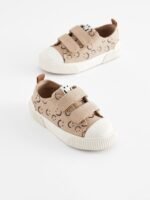 Next Neutral Smile Touch Fastening Bumptoe Shoes - Image 6