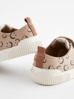 Next Neutral Smile Touch Fastening Bumptoe Shoes - Image 3