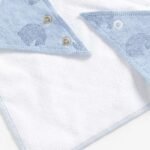 Mothercare Blue Bear Dribbler Bibs - 3 Pack . - Image 3