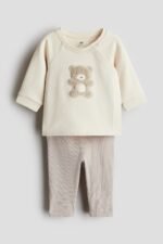 H&M 2-piece cotton set