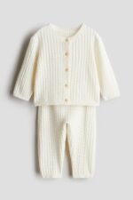 H&M 2-piece cotton-knit set - Image 2