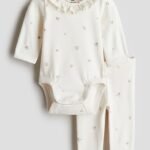 H&M 2-piece cotton jersey set