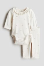 H&M 2-piece cotton jersey set