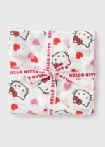 Matalan Hello Kitty 3 Pack Baby Pink Muslin Cloths - Image 2