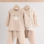 Next Neutral Baby Tops and Leggings 4 Piece Set