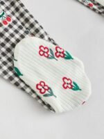 Next Cream/Red Popper Baby 100% Cotton Sleepsuits 3 Pack - Image 7