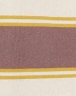 Carters - Baby Striped Hooded Zip-Up Fleece Jumpsuit - Image 2