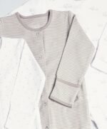 Mamas & Papas - Elephant Sleepsuits 3 Pack - Image 2