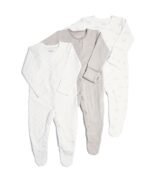 Mamas & Papas - Elephant Sleepsuits 3 Pack