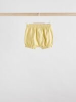 Next Yellow/ White Fruit Short Sleeve 100% Cotton Baby Top and Shorts Set 6 Piece - Image 5