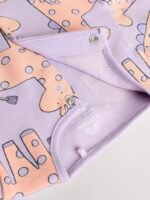 Next Lilac Purple Baby Footless Sleepsuits 3 Pack - Image 7