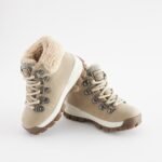 Next - Stone Natural Thermal Thinsulate™ Lined Hiker Boots