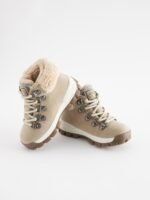 Next - Stone Natural Thermal Thinsulate™ Lined Hiker Boots