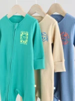 Next Blue Sleepsuits 3 Pack - Image 4