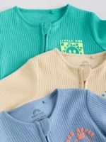 Next Blue Sleepsuits 3 Pack - Image 3